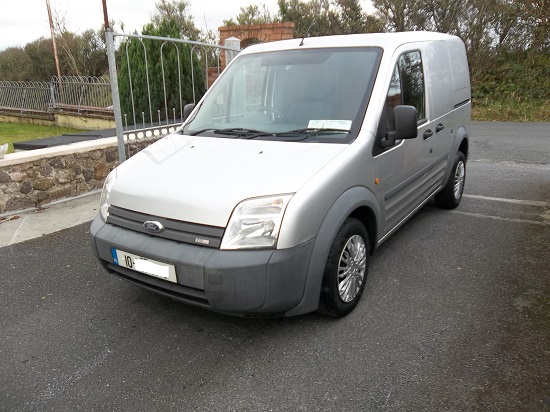 2010 Ford Transit Connect SWB Silver Left Front